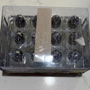 RSVP Silver Square -Shaped Shakers Set